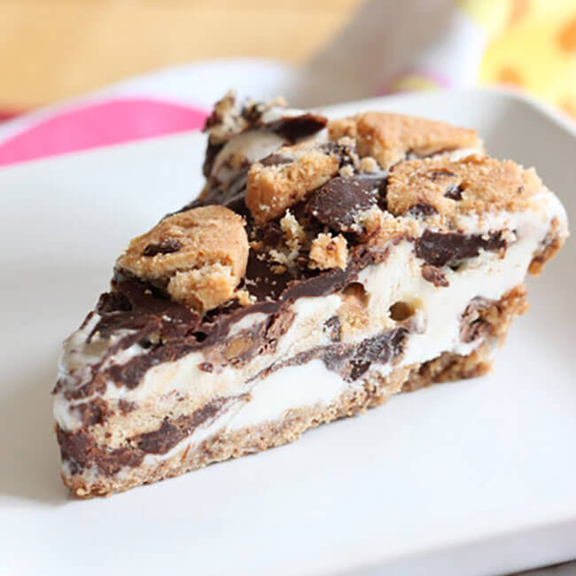 Ice Cream Pie Recipe
 Ice Cream Pie with Chocolate Chip Cookie Crust Blue Bunny
