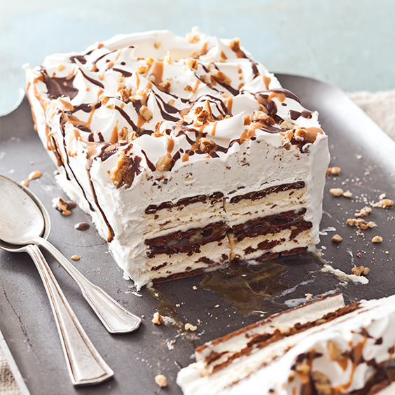 Ice Cream Sandwich Desserts Recipes
 Turtle Ice Cream Sandwich Cake Paula Deen Magazine