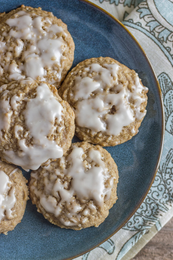 Iced Oatmeal Cookies
 Maple Iced Oatmeal Cookies Lovely Little Kitchen