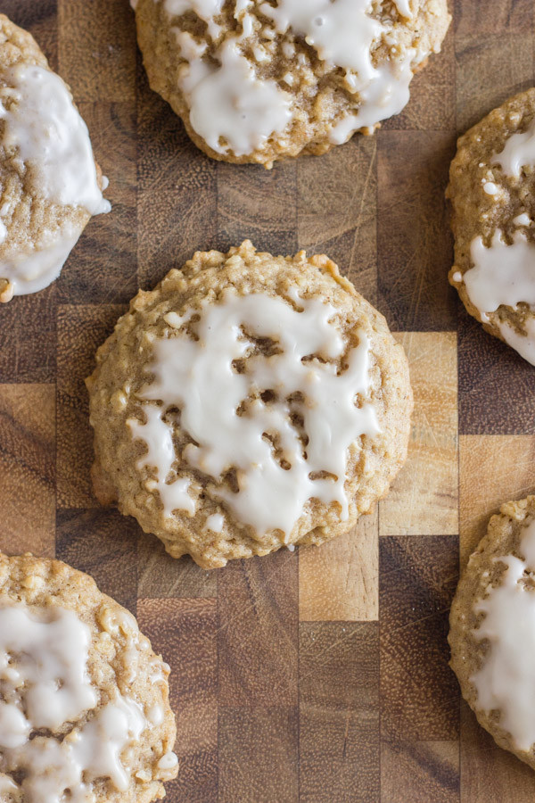 Iced Oatmeal Cookies
 Maple Iced Oatmeal Cookies Lovely Little Kitchen