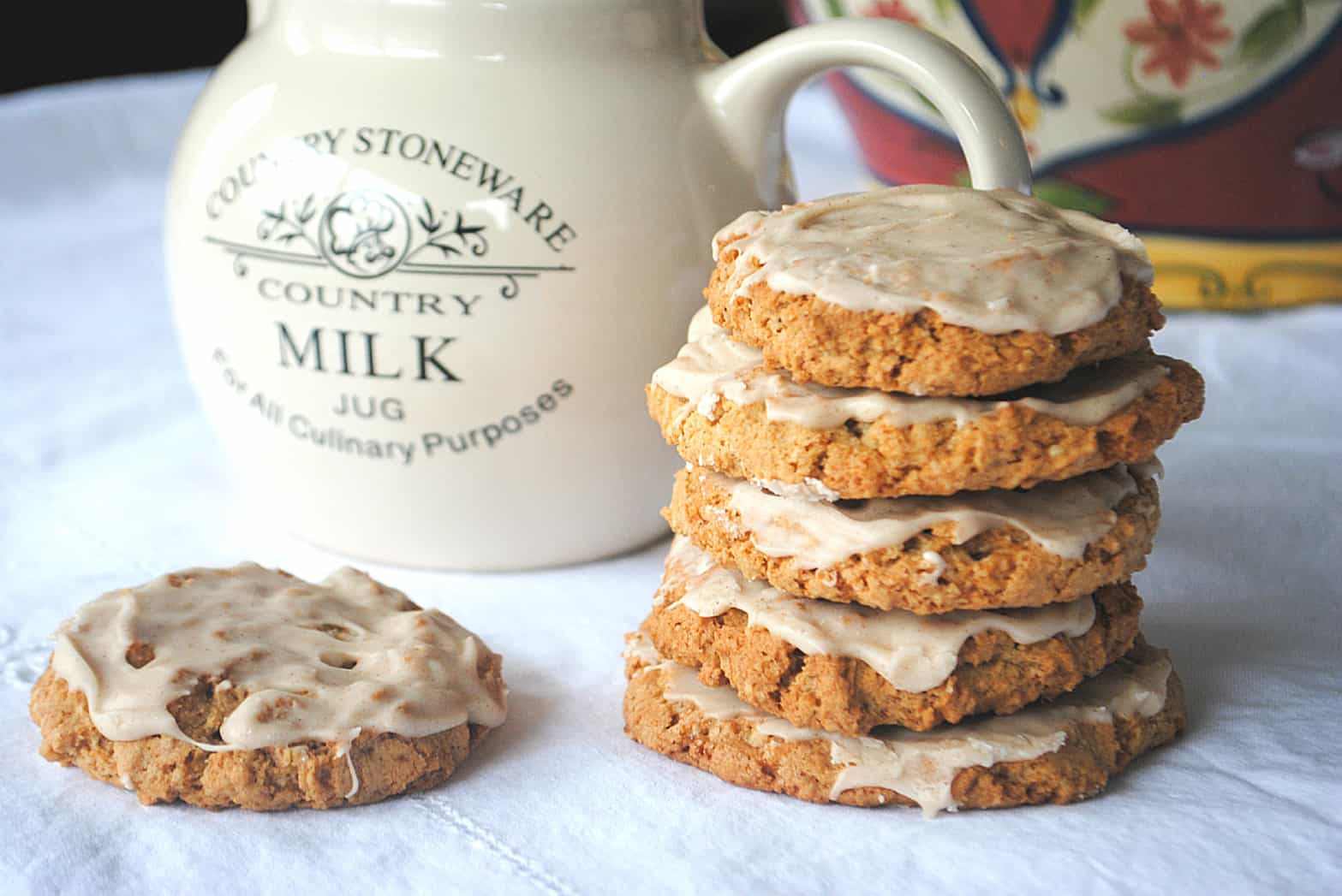 Iced Oatmeal Cookies
 Iced Oatmeal Cookies Shugary Sweets