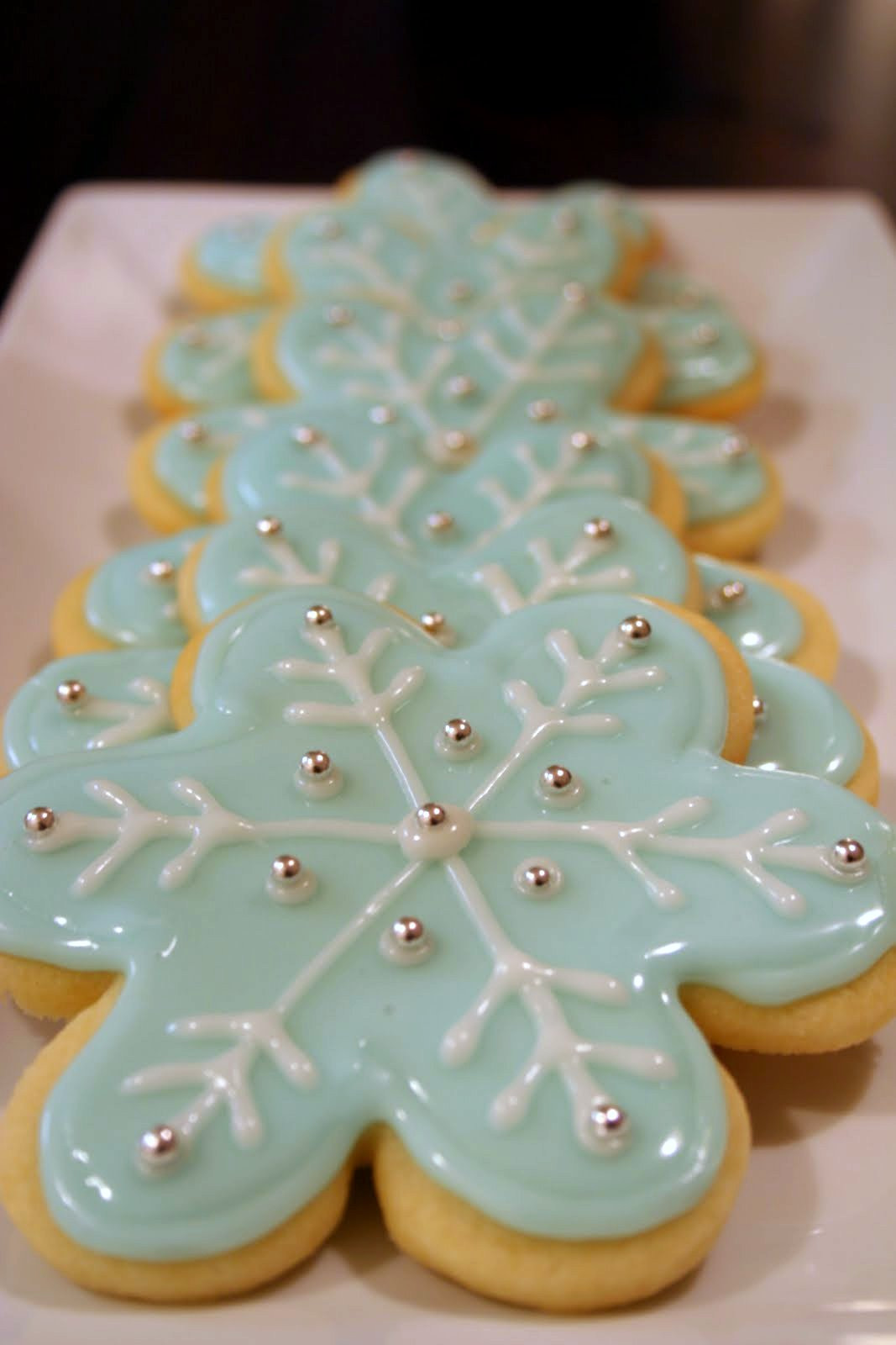 Icing Recipe For Sugar Cookies
 Stuff By Stace Snowflake Sugar Cookies