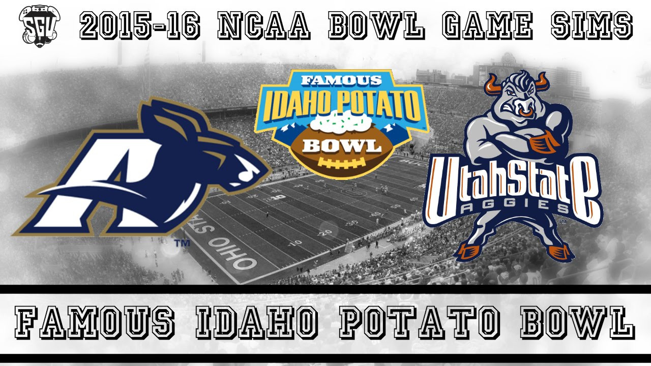 Idaho Potato Bowl
 Famous Idaho Potato Bowl Sim Akron vs Utah State NCAA