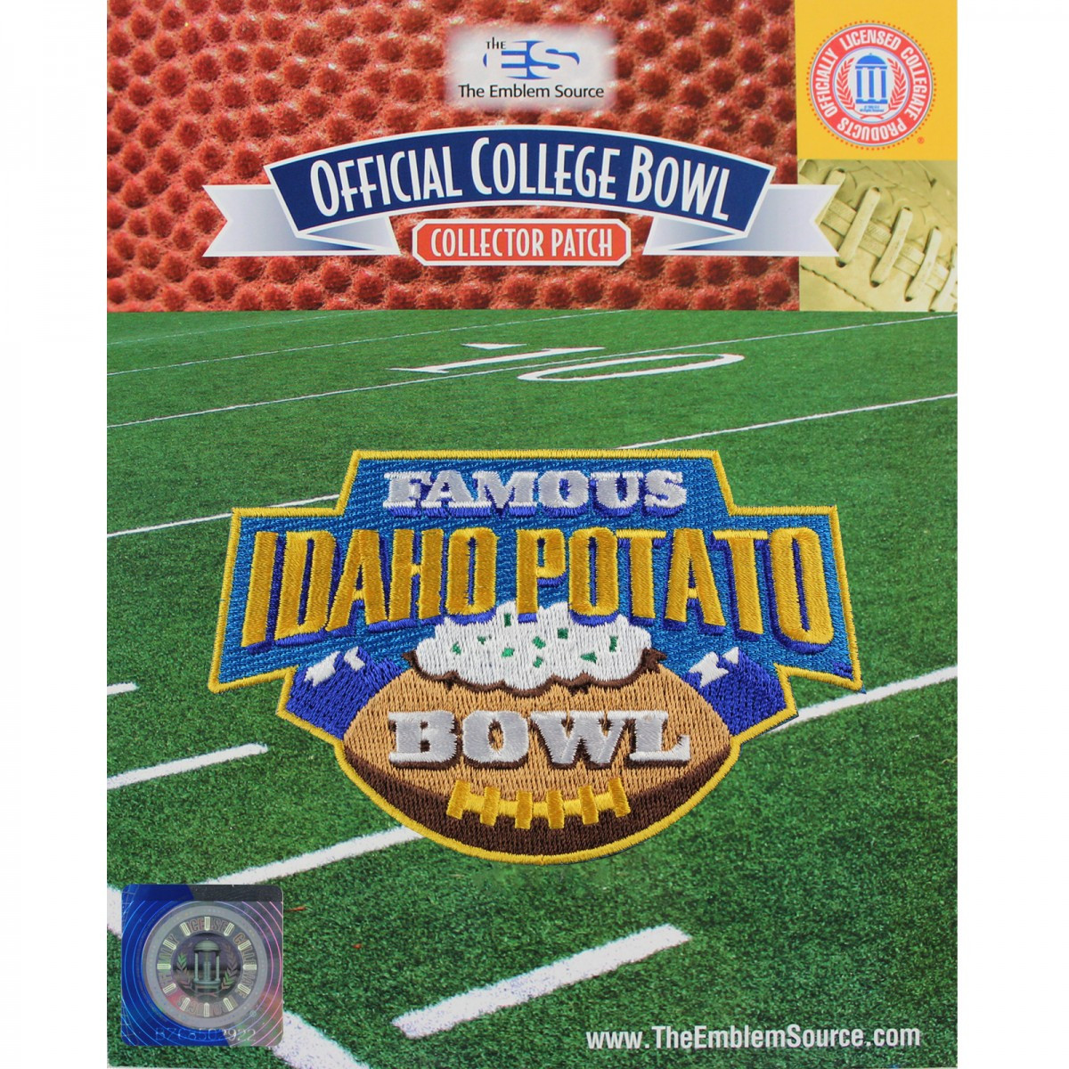 Idaho Potato Bowl
 Famous Idaho Potato Bowl Jersey Patch 2015 Akron vs