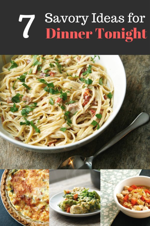 Ideas For Dinner Tonight
 7 Savory Ideas for Dinner Tonight Sarah s Cucina Bella