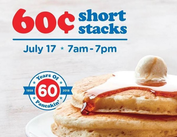 Ihop 60 Cent Pancakes
 IHOP 60 cent pancakes Enjoy a short stack today for