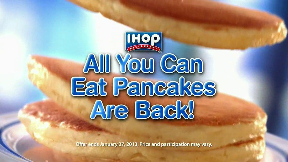 Ihop All You Can Eat Pancakes
 ihop unlimited pancakes
