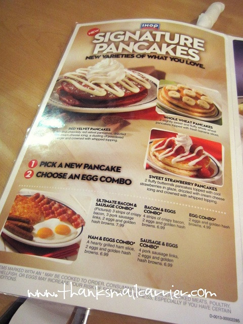 Ihop Dessert Menu
 ihop menu dessert