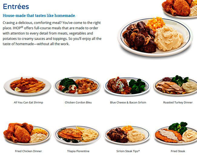 Ihop Dinner Menu
 IHOP Menu Menu for IHOP Garland Garland Urbanspoon Zomato