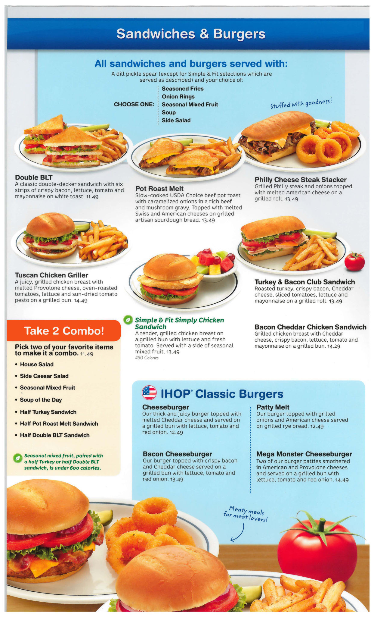 Ihop Dinner Menu
 Maui Menus IHOP Restaurant