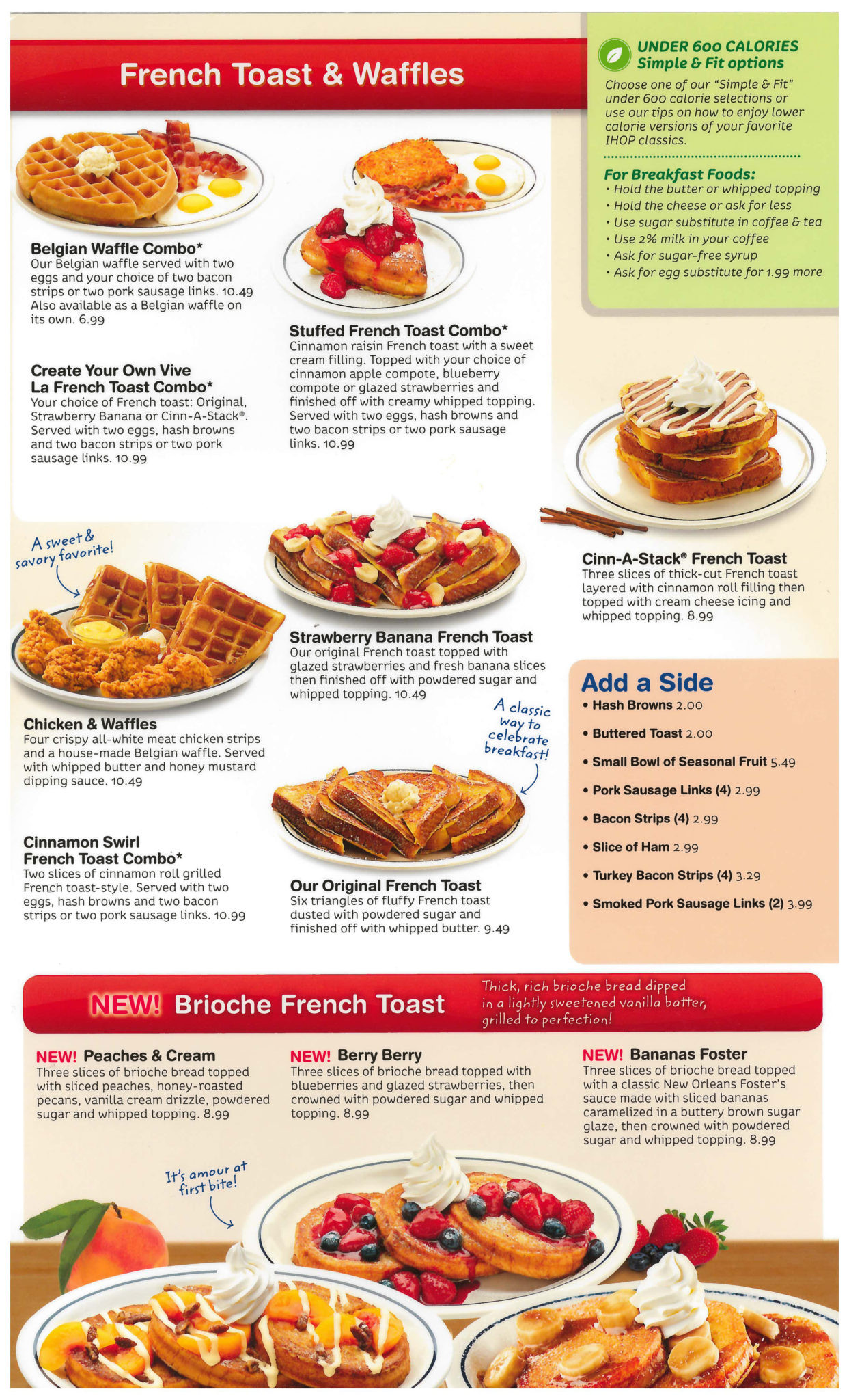 Ihop Dinner Menu
 Maui Menus IHOP Restaurant