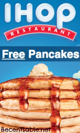 Ihop Free Pancakes
 Marnie s NATURAL & ORGANIC Coupon a ram a FREE PANCAKE