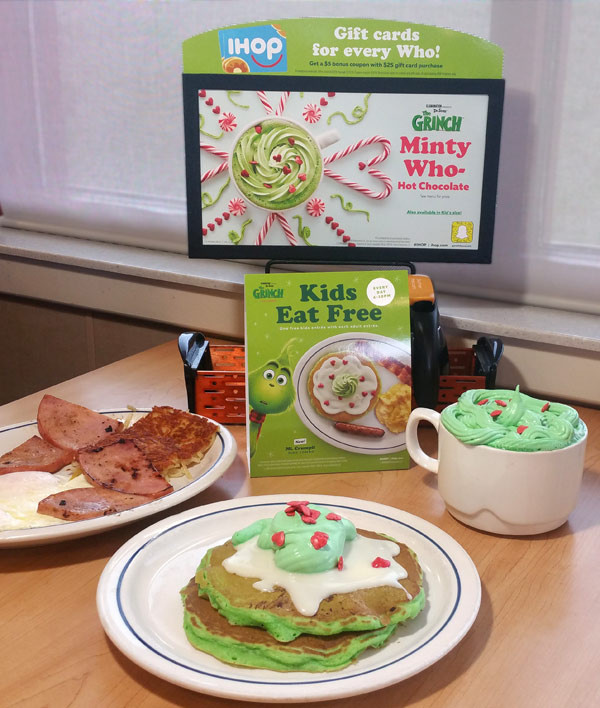 Ihop Grinch Pancakes
 Copycat IHOP Grinch Pancakes Recipe