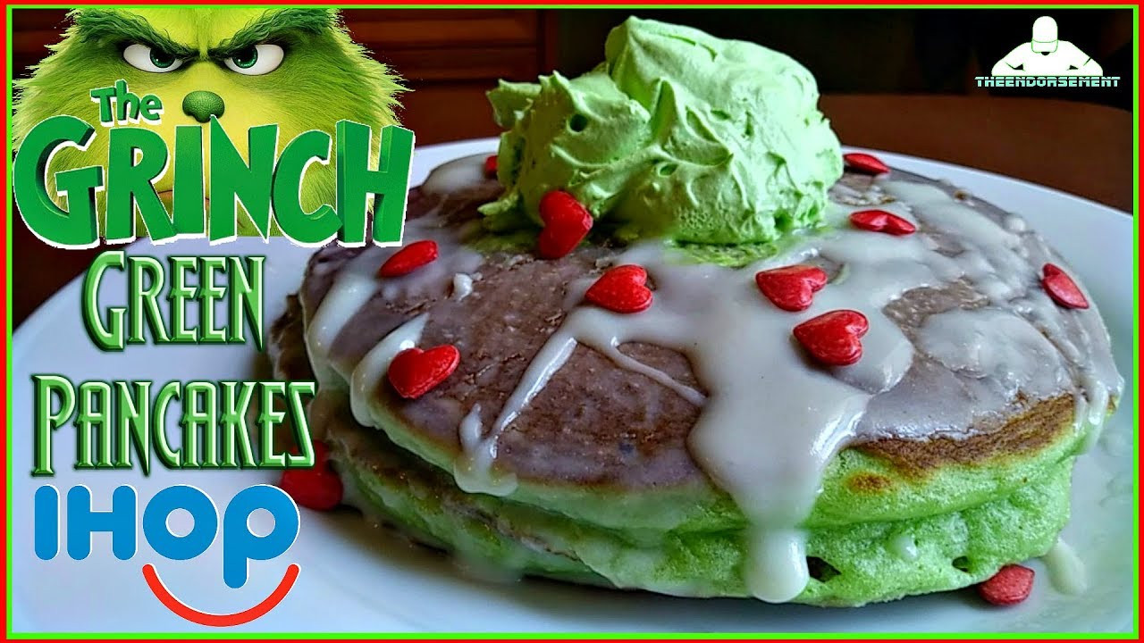 Ihop Grinch Pancakes
 IHOP