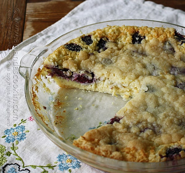 Impossible Coconut Pie
 Blackberry Coconut Impossible Pie Amanda s Cookin