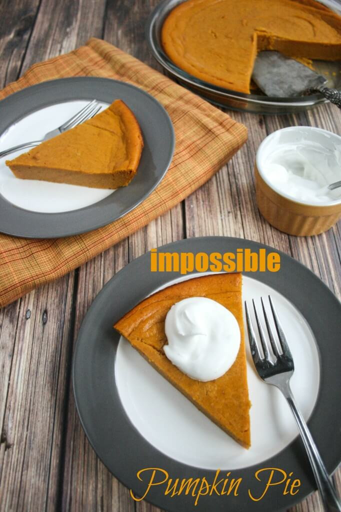 Impossible Pumpkin Pie
 Impossible Pumpkin Pie