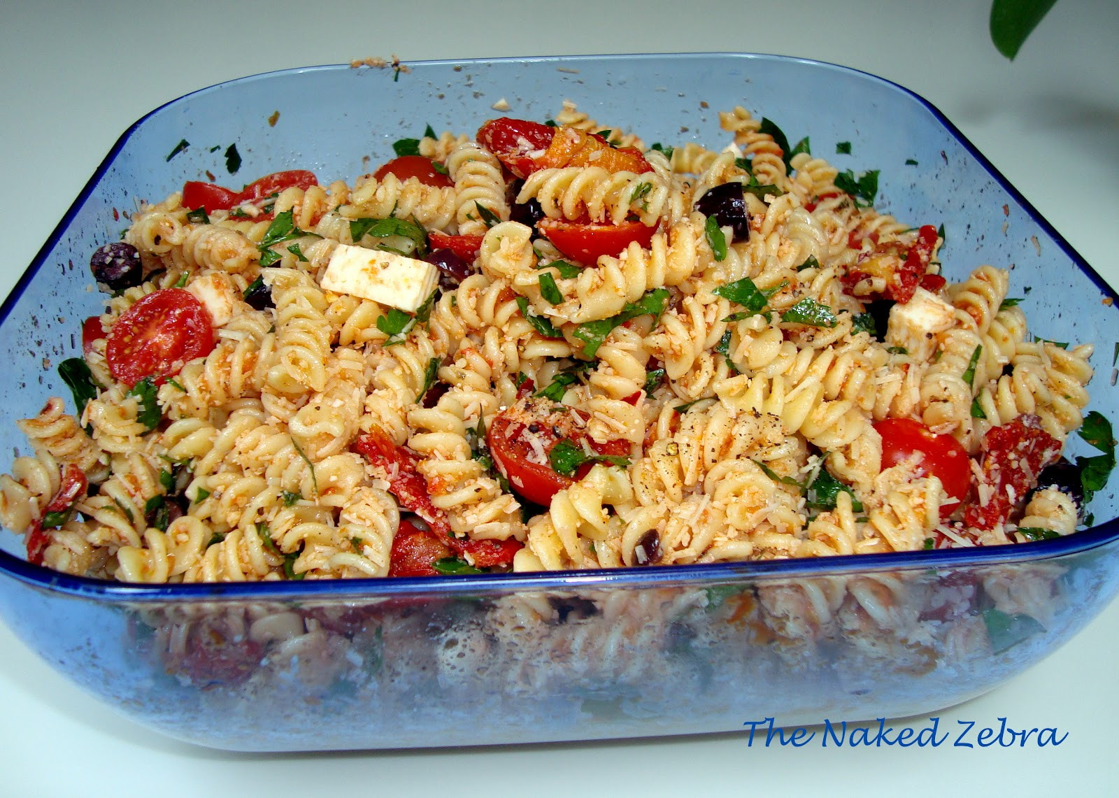 Ina Garten Pasta Salad
 The Naked Zebra Tomato Feta Pasta Salad Ina Garten