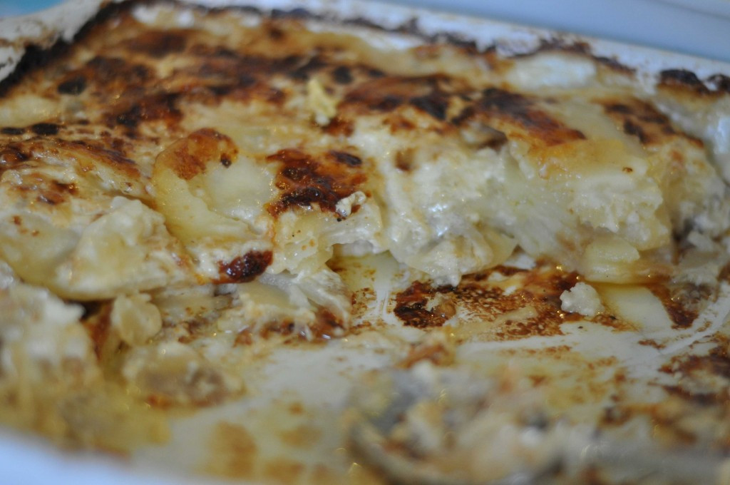Ina Garten Scalloped Potatoes
 Ina’s Potato Fennel Gratin but don’t worry if you don’t