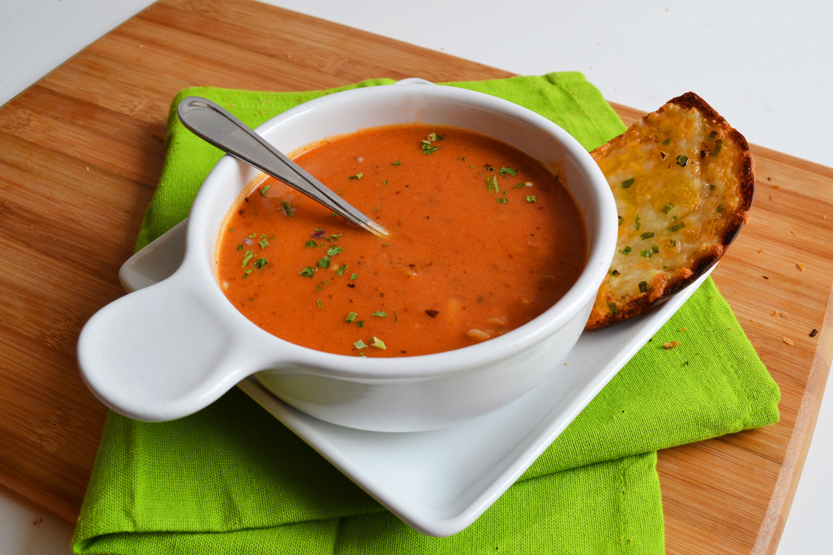 Ina Garten Tomato Soup
 Tomato Soup with Orzo – baked by nicole