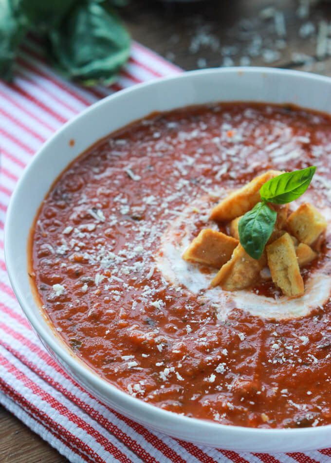 Ina Garten Tomato Soup
 Ina Garten’s Roasted Tomato Basil Soup