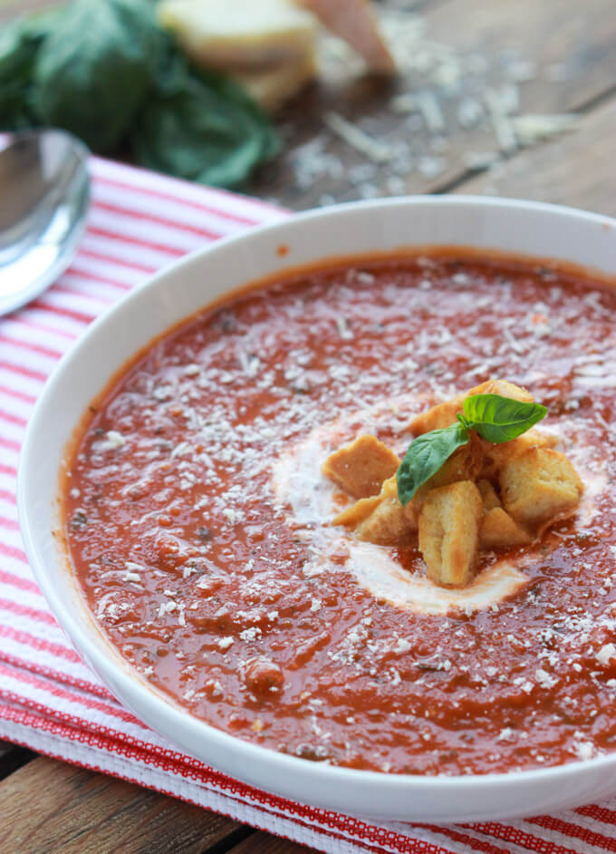 Ina Garten Tomato Soup
 Ina Garten’s Roasted Tomato Basil Soup