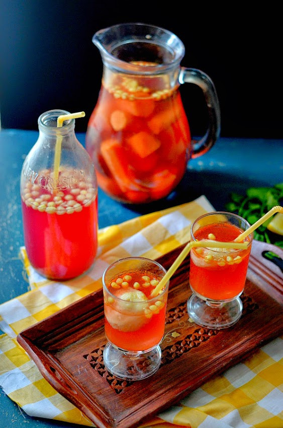 Indian Alcoholic Drinks
 Kaanji Vada An Indian Mocktail Fermented carrot and