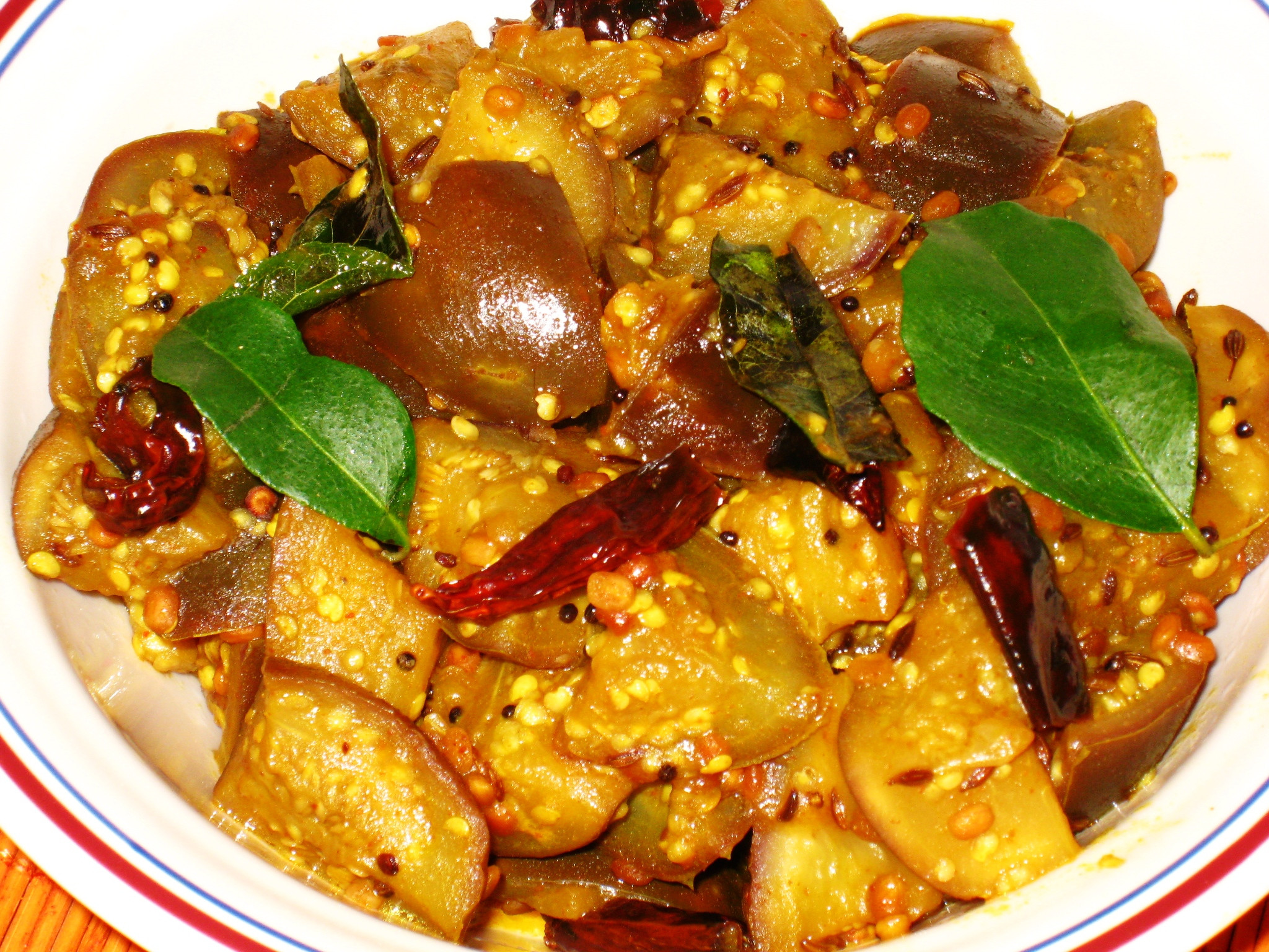 Indian Eggplant Curry
 Eggplant Tamarind Curry