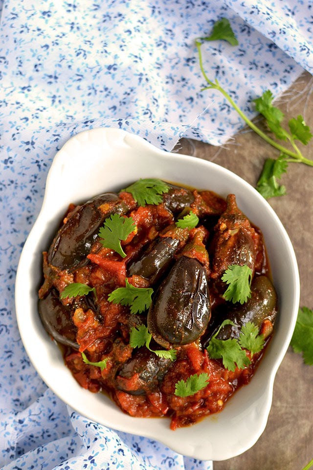 Indian Eggplant Recipes
 Muvva Vankaya Kura Baby Eggplant Curry Recipe