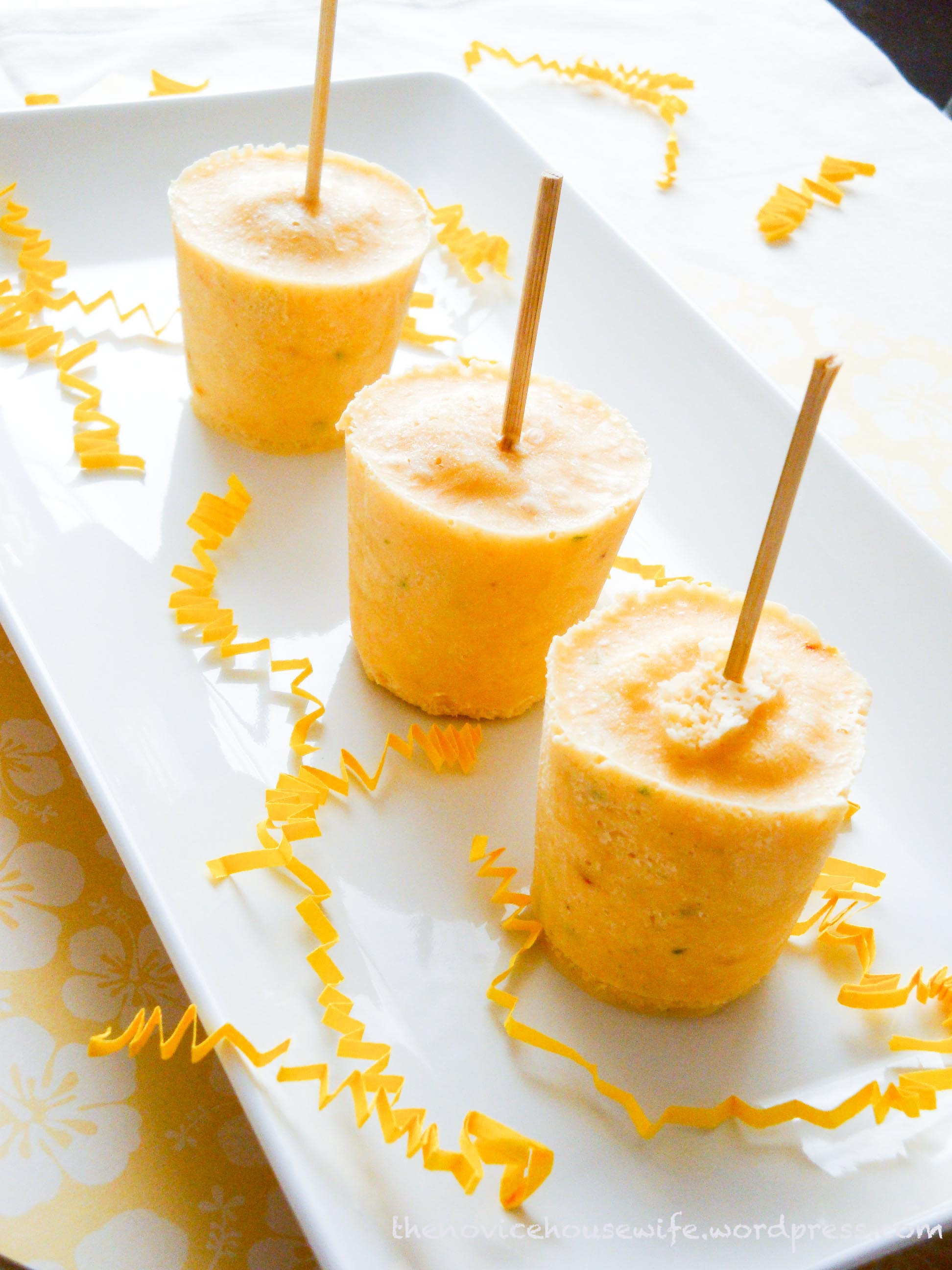 Indian Mango Dessert
 Garam Masala Tuesdays Kavita Massi s Mango Kulfi The