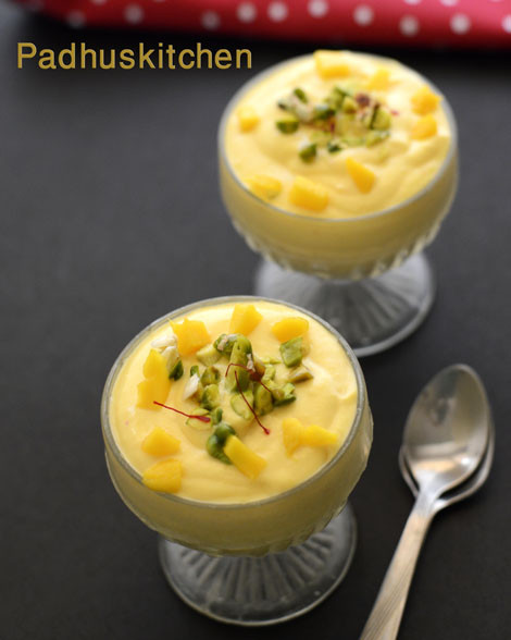 Indian Mango Dessert
 Mango Shrikhand Recipe Amrakhand Recipe Mango Recipes