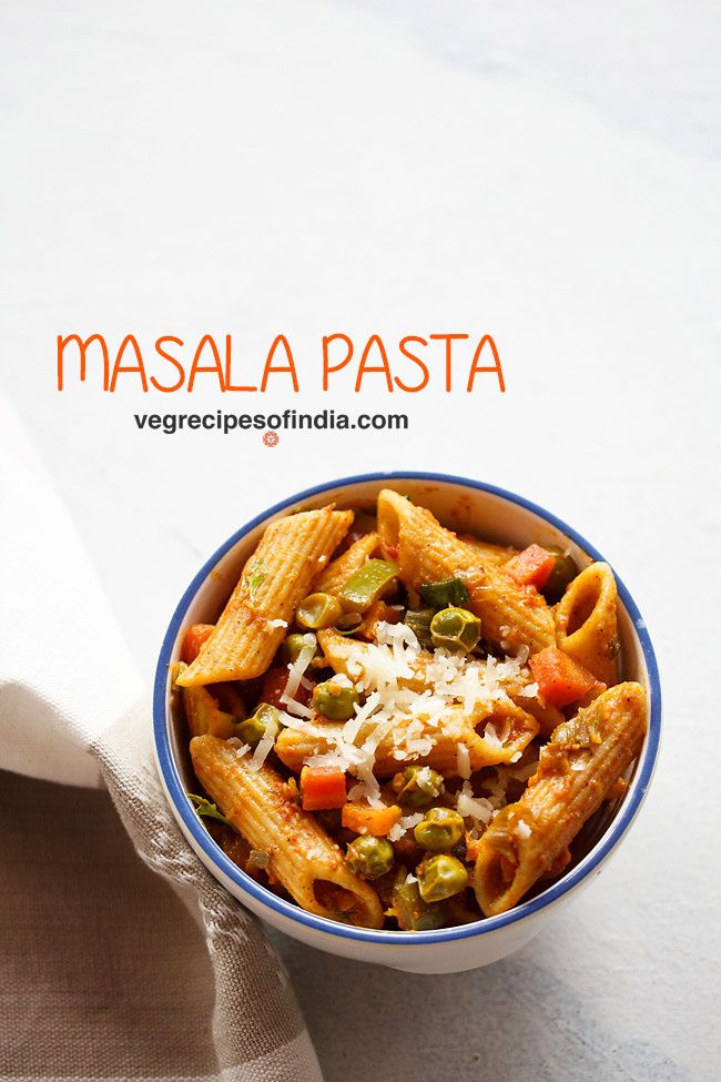 Indian Pasta Recipes
 masala pasta recipe