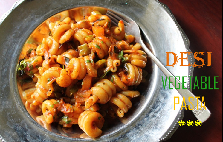 Indian Pasta Recipes
 Desi Ve able Pasta Recipe Ve able Pasta Recipe