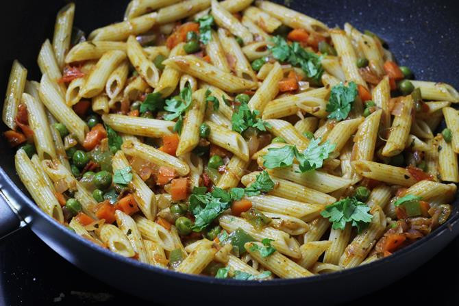 Indian Pasta Recipes
 Macaroni recipe Masala macaroni pasta recipe