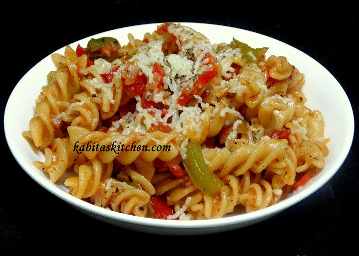 Indian Pasta Recipes
 Kabita s Kitchen Ve able Cheesy Pasta Recipe Indian