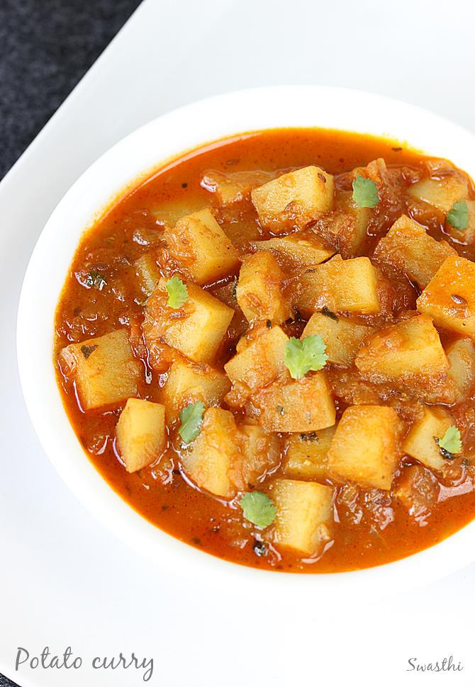 Indian Potato Curry
 Potato curry recipes Aloo curry