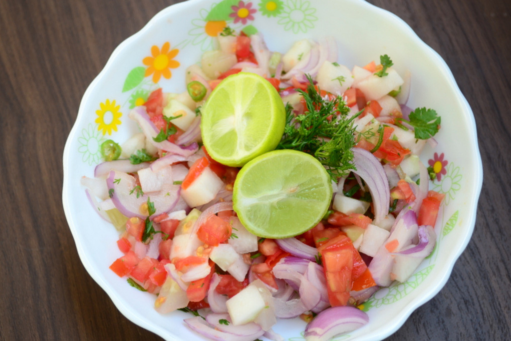 Indian Salad Recipes
 Kachumber Salad Recipe Indian Ve able Salad