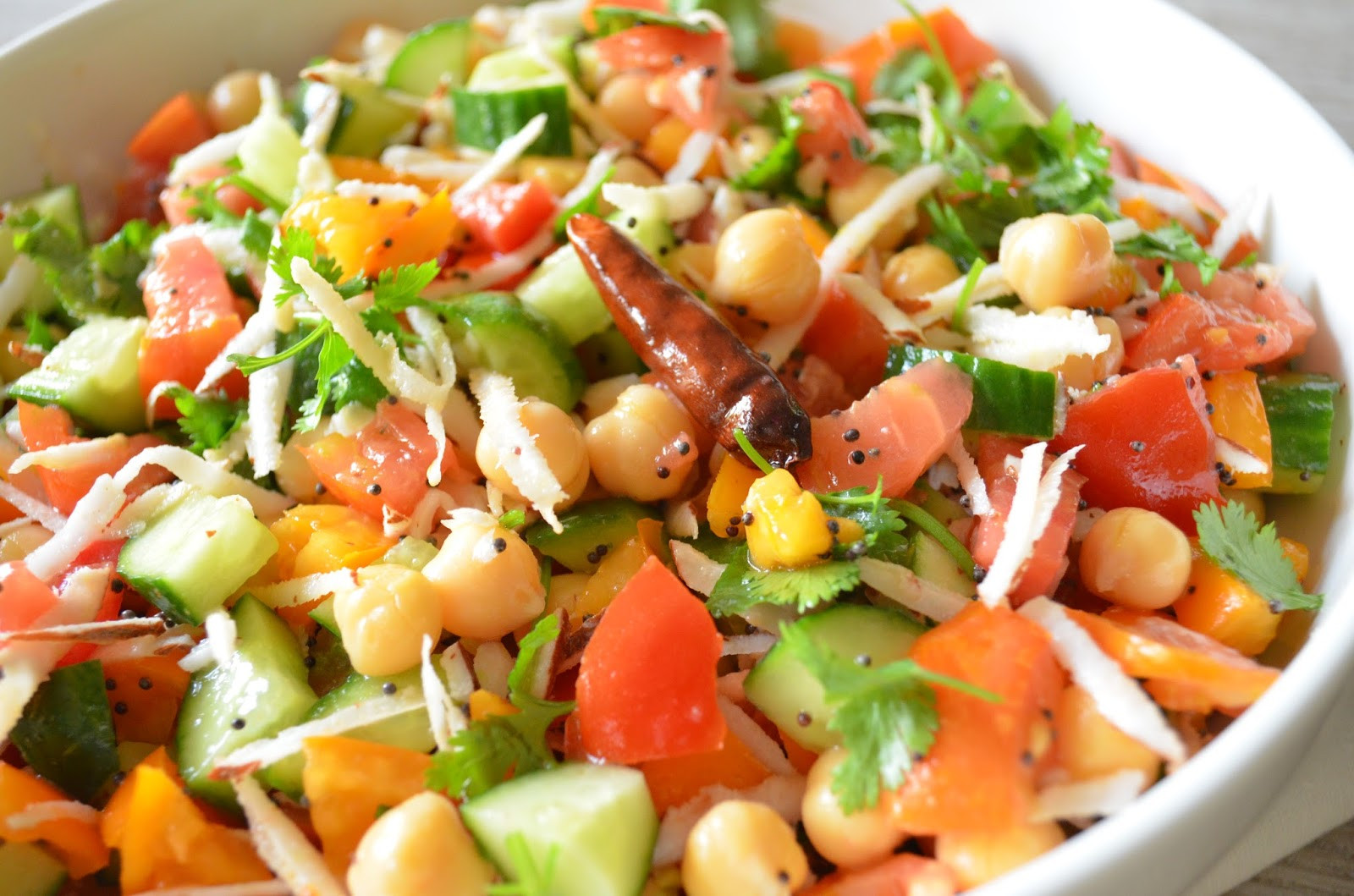 Indian Salad Recipes
 Entertaining From an Ethnic Indian Kitchen Garbanzo