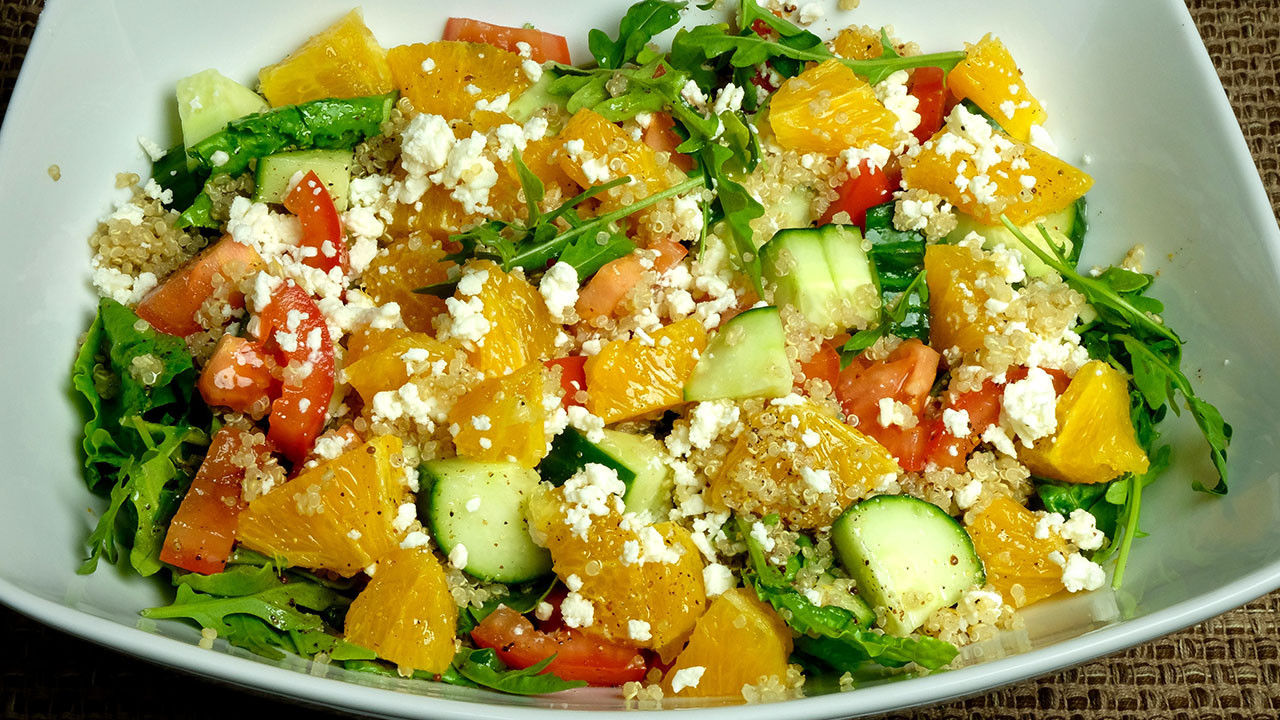 Indian Salad Recipes
 Quinoa Salad Manjula s Kitchen Indian Ve arian Recipes