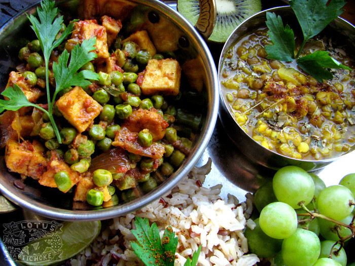 Indian Tofu Recipes
 Indian Vegan recipes The Lotus and the Artichoke