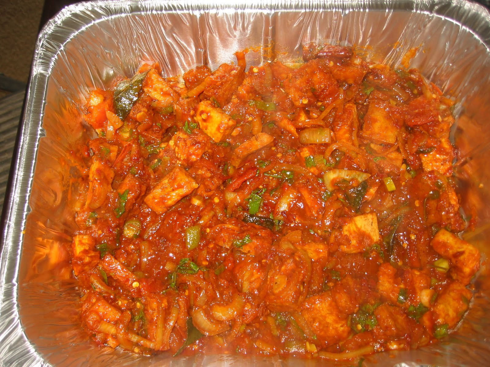 Indian Tofu Recipes
 Spicy Tofu Sambal in South Indian Style