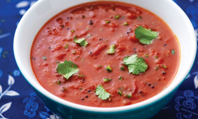 Indian Tomato Soup
 Indian Spiced Fresh Tomato Soup Recipe Relish