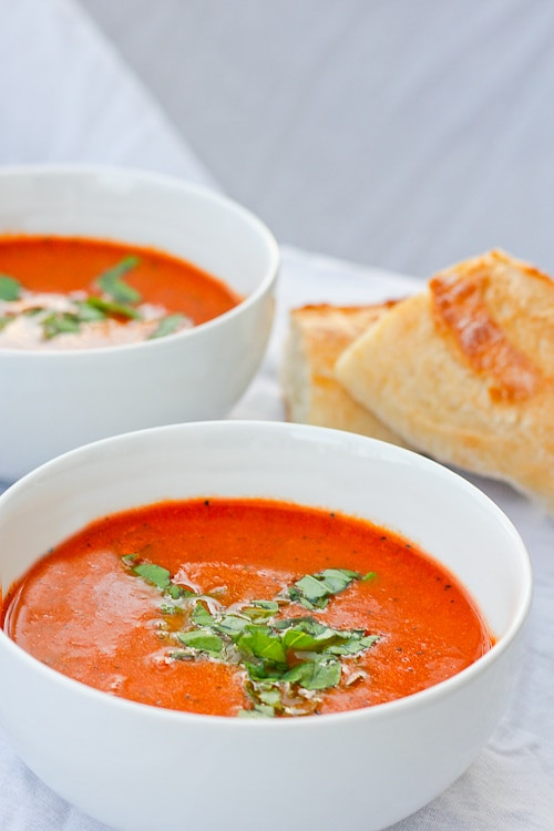Indian Tomato Soup
 Indian Spiced Tomato Soup Champagne Tastes