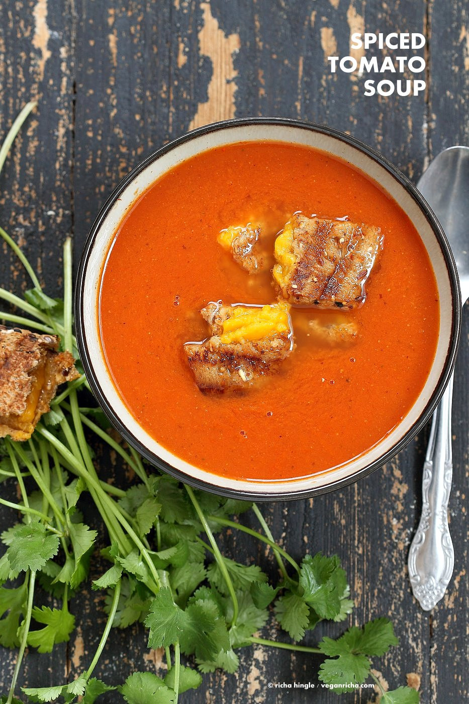 Indian Tomato Soup
 Spiced Tomato Soup Recipe 20 Mins Vegan Richa