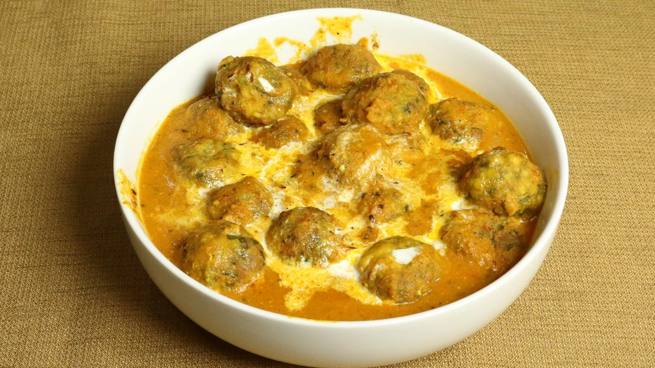 Indian Vegetarian Recipes
 Spinach Kofta Curry Manjula s Kitchen Indian