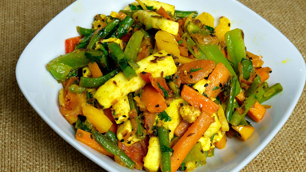 Indian Vegetarian Recipes
 Paneer Jalfrezi Manjula s Kitchen Indian Ve arian