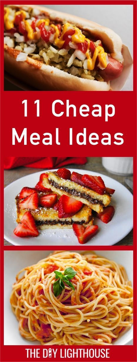 Inexpensive Dinner Ideas
 223 best DIY on a Bud images on Pinterest