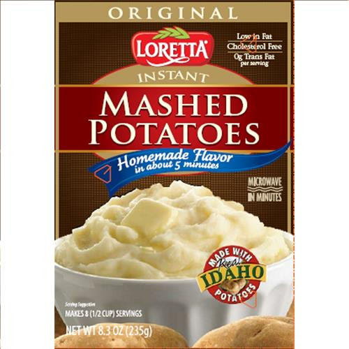 Instant Mashed Potatoes
 Wholesale Loretta Instant Mashed Potatoes GLW