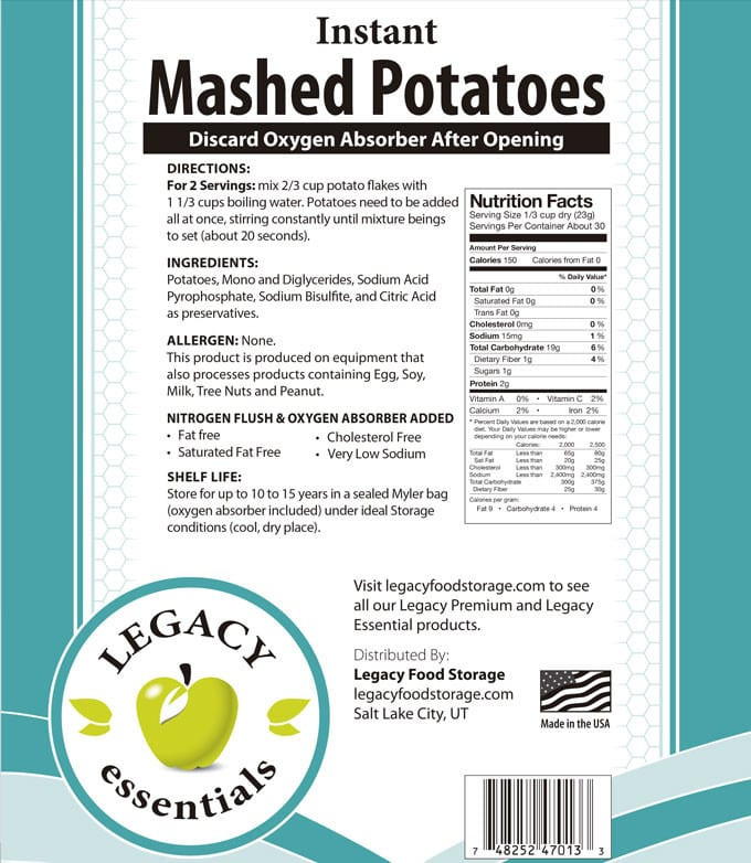 Instant Mashed Potatoes Directions
 instant mashed potatoes directions