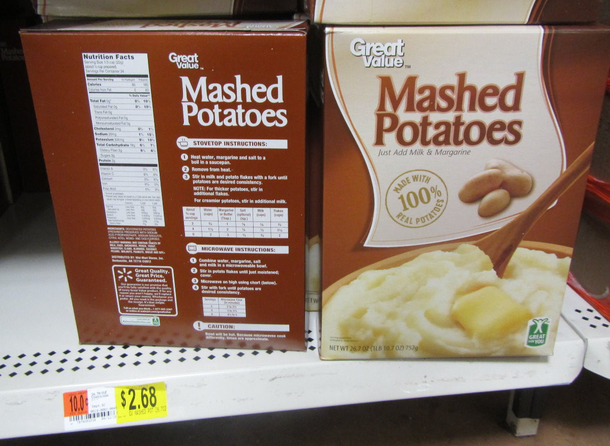 Instant Mashed Potatoes Directions
 instant mashed potatoes directions