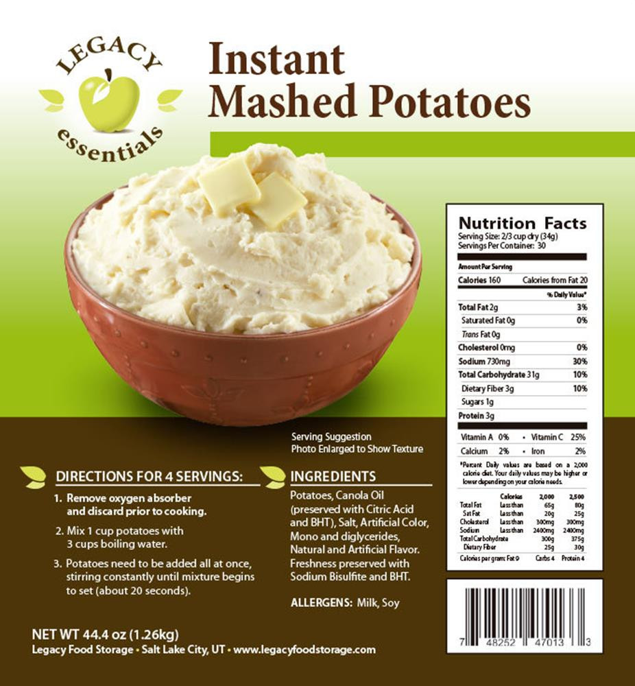 Instant Mashed Potatoes Directions
 instant mashed potatoes directions